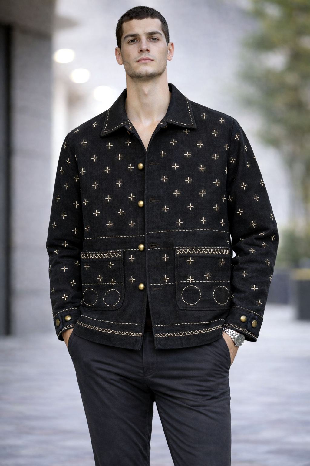 Weardo Snatched Black Shirt