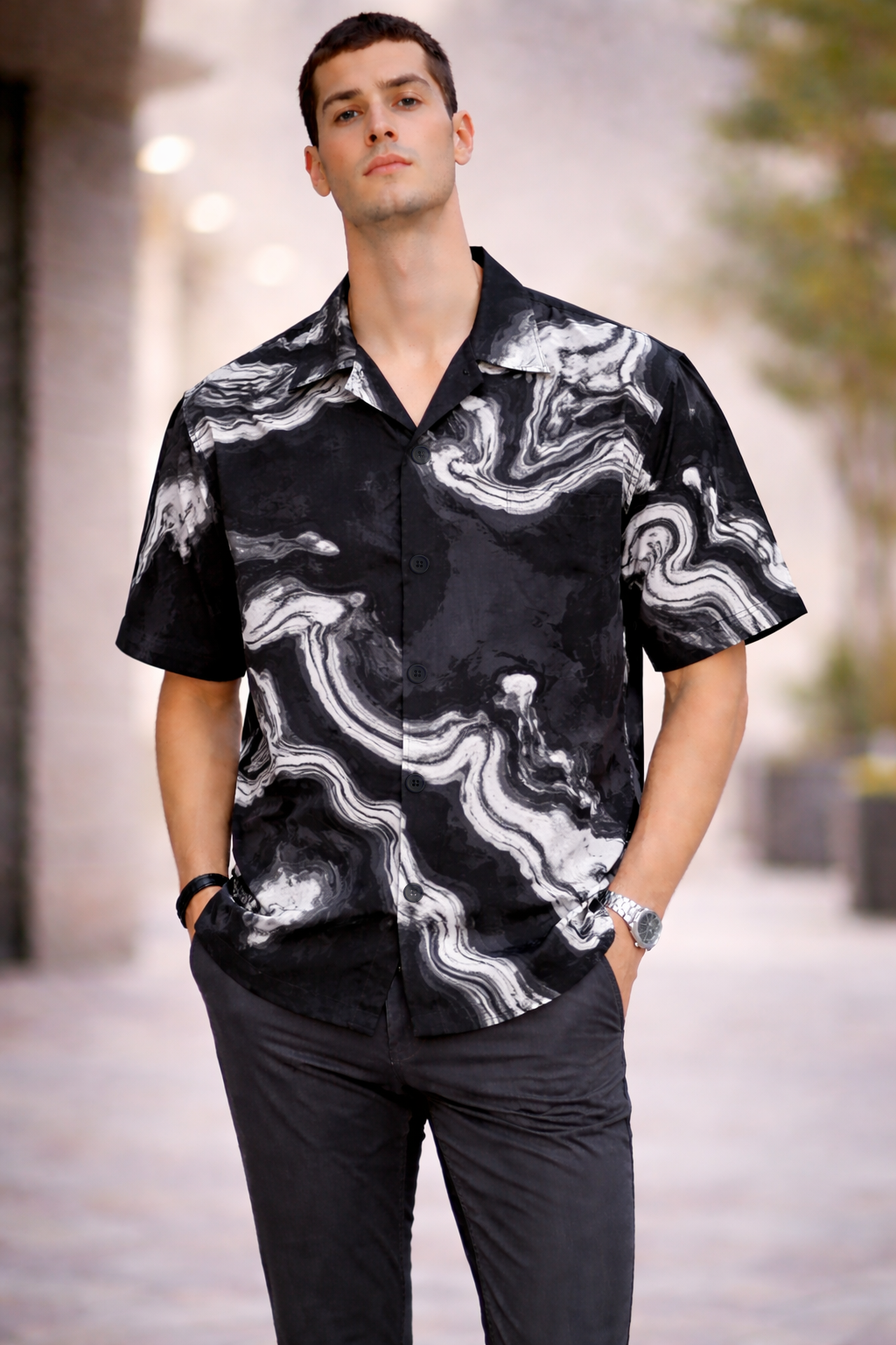 Weardo Havana Nights Cuban Collar Shirt